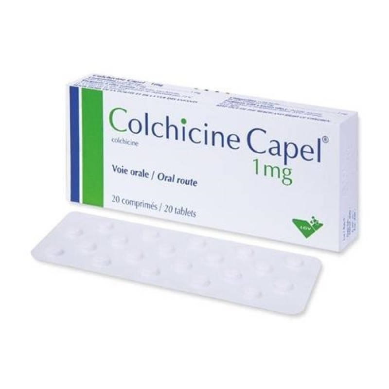 Thận trọng khi dùng colchicin trong điều trị bệnh Gout.