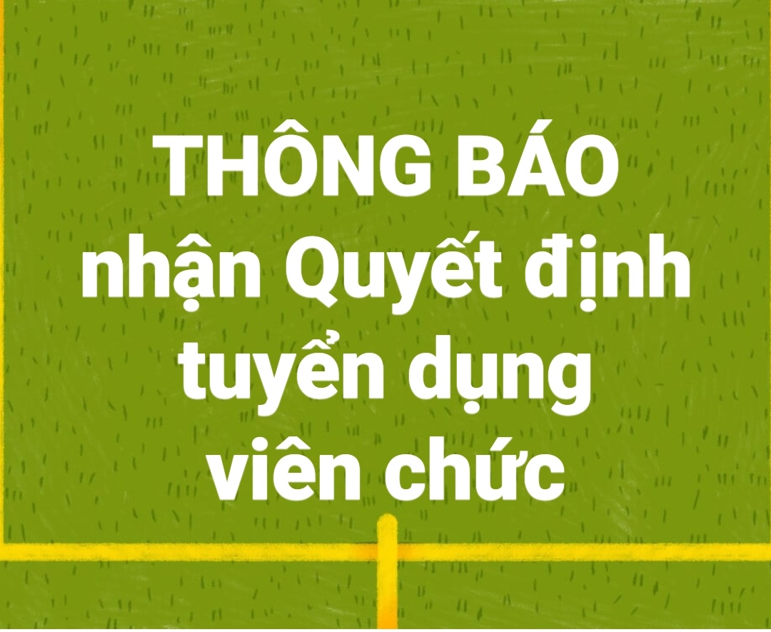 Thông báo  Danh sách người trúng tuyển viên chức ngành Y tế tỉnh Nam Định năm 2018